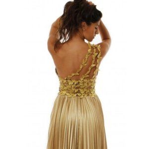 Sherri Hill Gold Dress